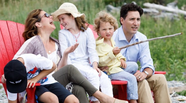 Justin Trudeau family