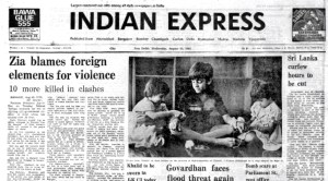 Zia On Pak Violence, Pak Violence, Sri Lanka Curfew, Mathura in Danger, Diamond Scandal, editorial, Indian express, opinion news, indian express editorial