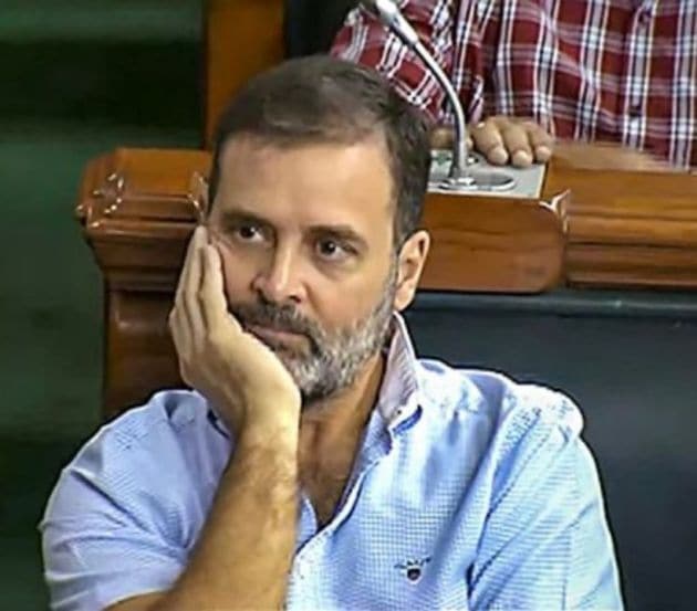 Rahul Gandhi on Tuesday took the Congress and his Lok Sabha colleagues by surprise when he declined to initiate the discussion on the no-confidence motion in the Lower House at the last minute. (PTI photo)