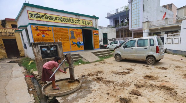 No toilet or playground, a single room for 5 classes: What ails primary school in Dadri