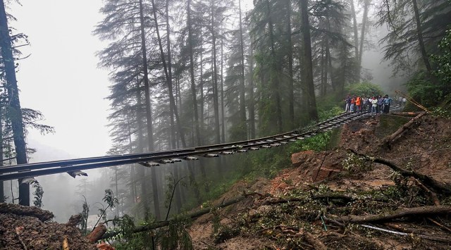 himachal rains, himachal landslide, himachal pradesh landslide
