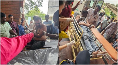 Massive Fire Outbreak in Bengaluru's BBMP Headquarters; Nine Injured 87 BBMP