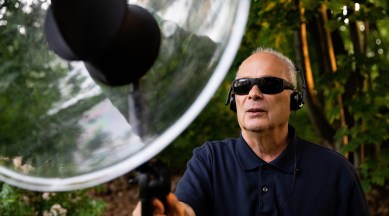 For some blind birders, avian soundscapes are a way to map the world around them. Increasing noise pollution is imperiling that navigation. (Source: Kayana Szymczak/The New York Times)