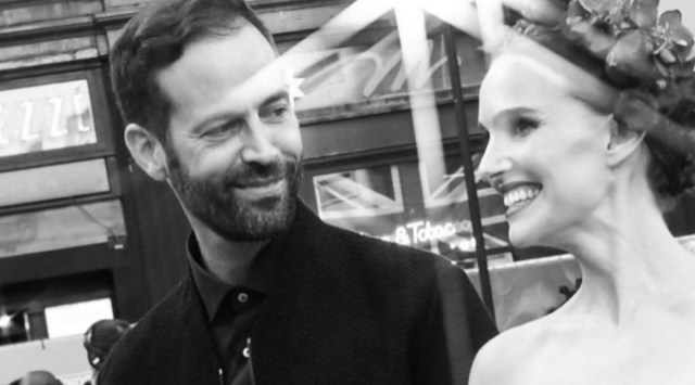 Benjamin Millepied and Natalie Portman