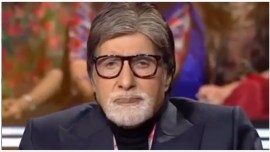 Amitabh Bachchan hosting kbc