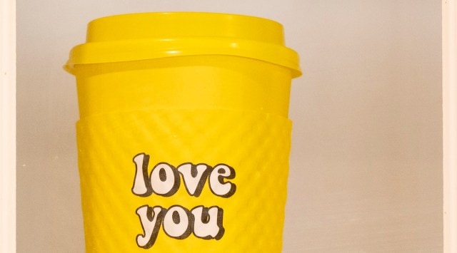 A to-go cup at La La Land Kind Cafe in Dallas. ( Source: Clint Datchuk/The New York Times)