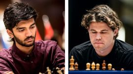 Gukesh set up a quarterfinal clash against five-time world champion Magnus Carlsen.