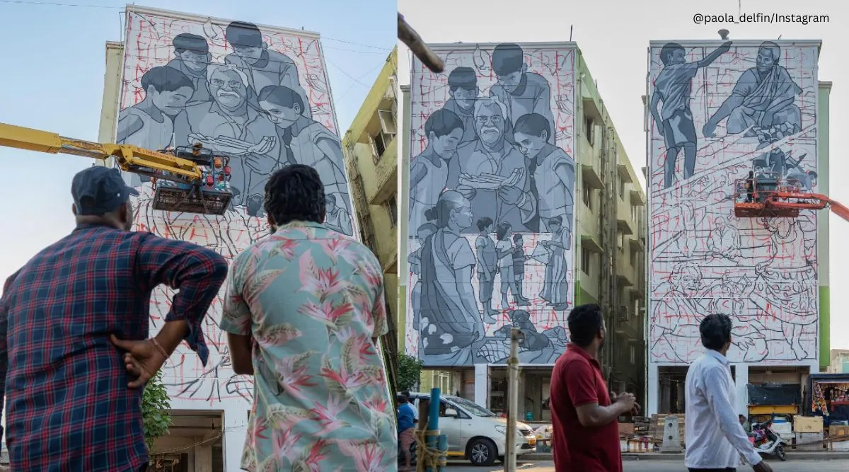 Here’s the Mexican artist behind massive Chennai mural inspired by