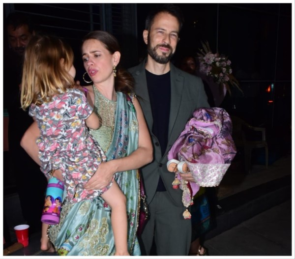 Kalki at Aaliyah's engagement ceremony. (Pic: Varinder Chawla)