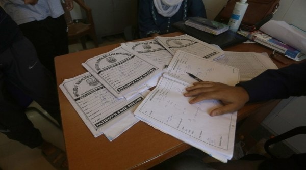 Drug De-addiction Centre at SMHS Hospital. (Express photo by Shuaib Masoodi)