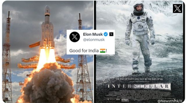 Elon Musk reacts to post comparing Chandrayaan-3 mission’s budget with 'Interstellar'