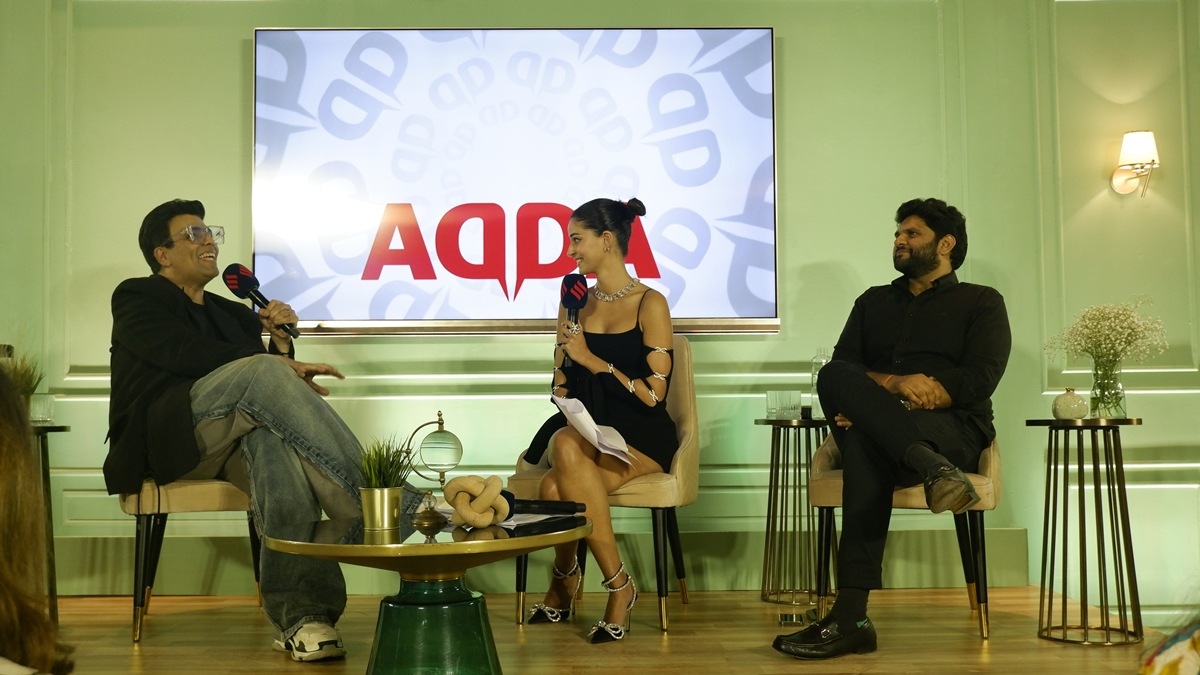 Creative people are not afraid to tell stories they want to... We are sensitive, not afraid: Karan Johar