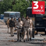 3 things audio podcast nuh hariyana communal clashes space junk rocket smoking who