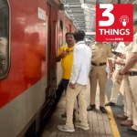 3 things audio podcast jaipur mumbai train shooting ielts brides nuh update