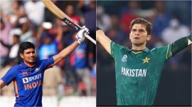 Shubman Gill vs Shaheen Afridi