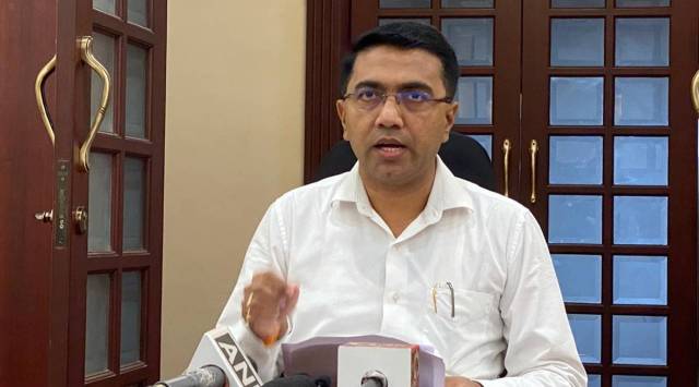 Panaji, Pramod Sawant, Goa government, school students hospitalised in Bicholim, India news, Indian express, Indian express India news, Indian express India