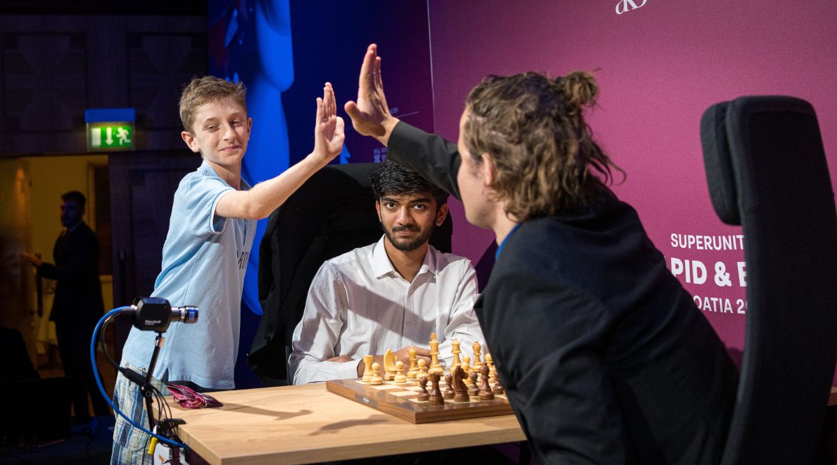 The name of the game is intimidation': Hungry Gukesh takes on resurgent Magnus  Carlsen