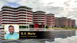 IIT Hyderabad director interview on JEE, rankings