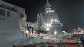 Italian ship makes port call in Mumbai