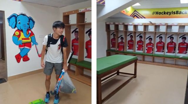 Japanese hockey team.