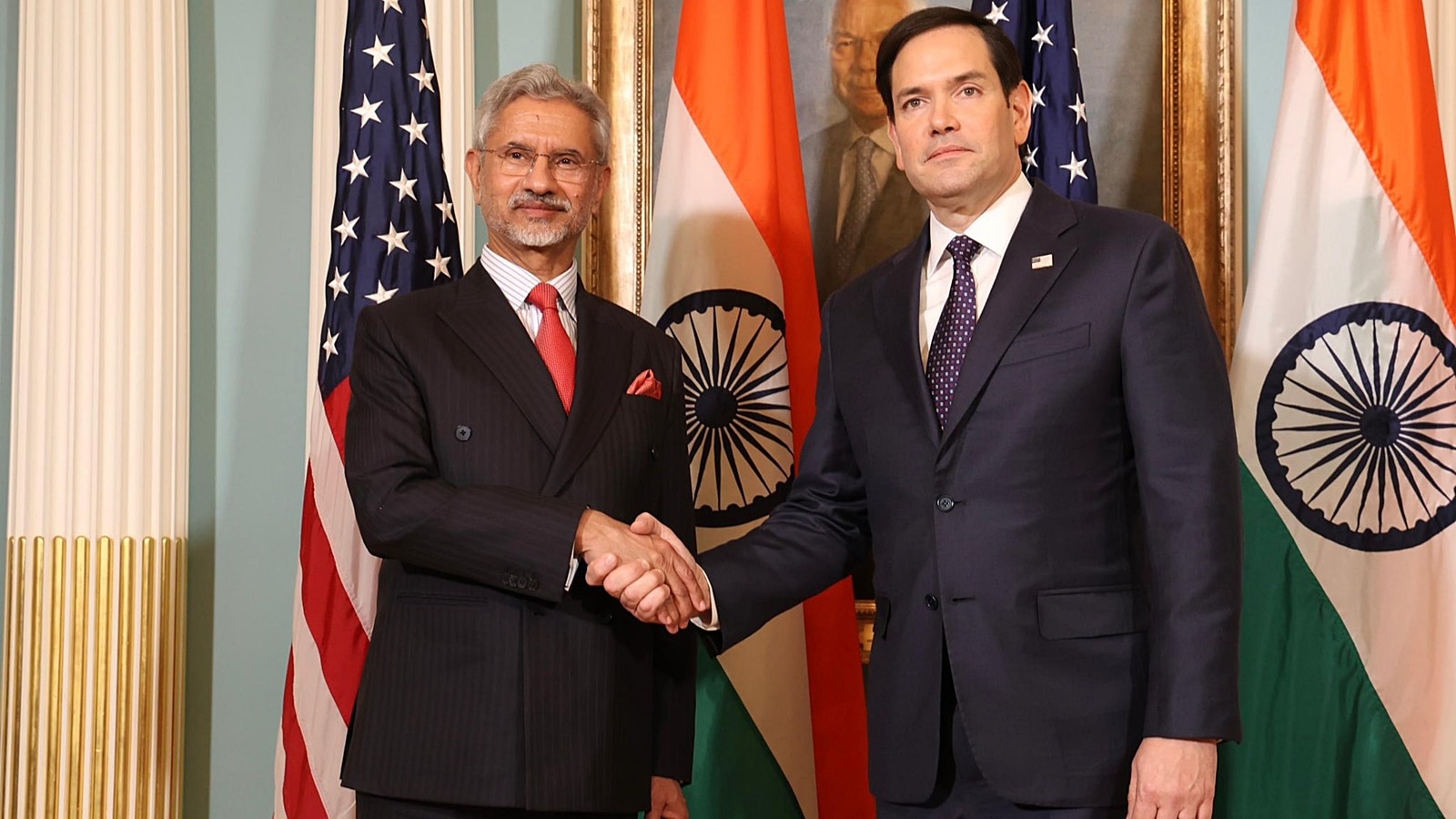 S Jaishankar with Marco Rubio