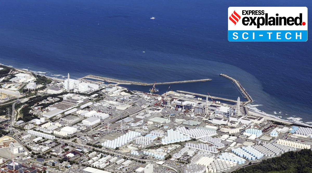 This aerial view shows the Fukushima Daiichi nuclear power plant in Fukushima, northern Japan, Thursday, Aug. 24, 2023, after its operator Tokyo Electric Power Company Holdings TEPCO began releasing its first batch of treated radioactive water into the Pacific Ocean — a controversial step, but a milestone for Japan’s battle with the growing radioactive water stockpile.