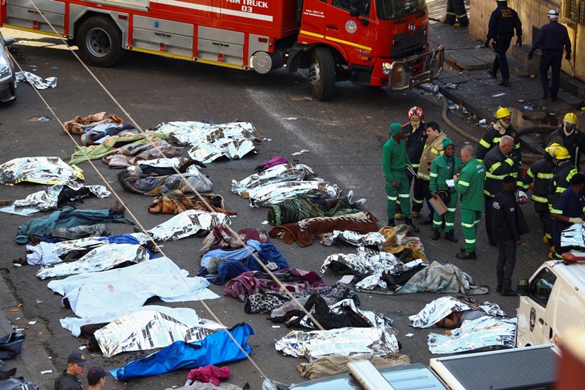 At Least 73 Dead As Fire Destroys Rundown Building In Johannesburg ...