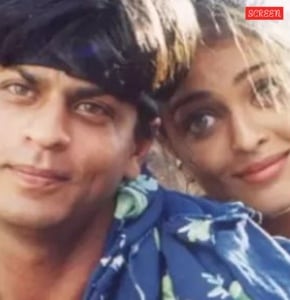 Shah Rukh Khan and Aishwarya Rai in Josh