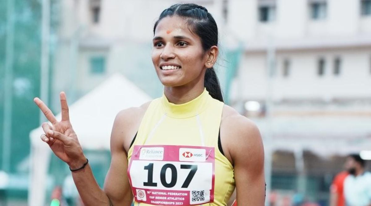 Record-breaker Jyothi Yarraji bags bronze in 100 metres hurdles at ...