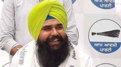 Malvinder Singh Kang, Aam Aadmi Party, Punjab govt, Punjab law and order, compensation for crop loss, Punjab flood hit areas, indian express news