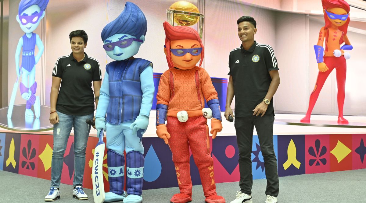 ICC unveils official mascots of the 2023 Cricket World Cup | Cricket ...