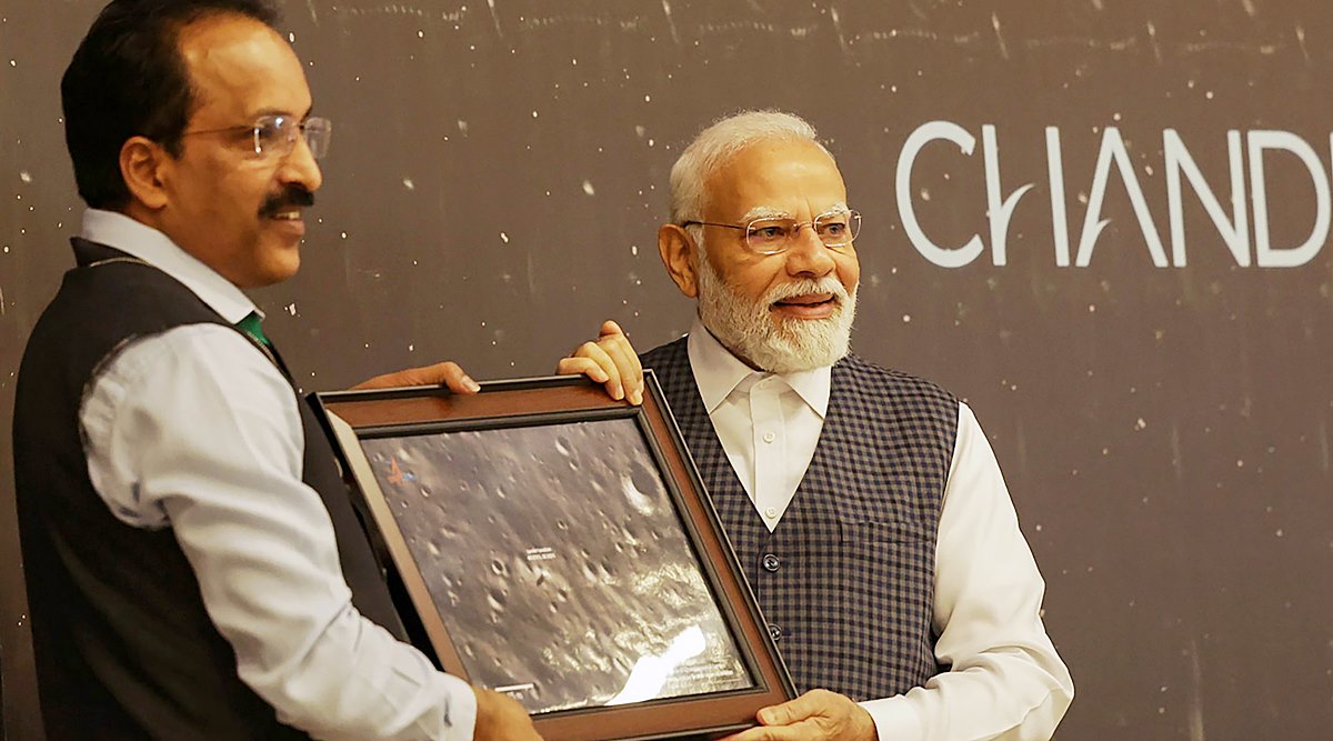 PM Modi at ISRO