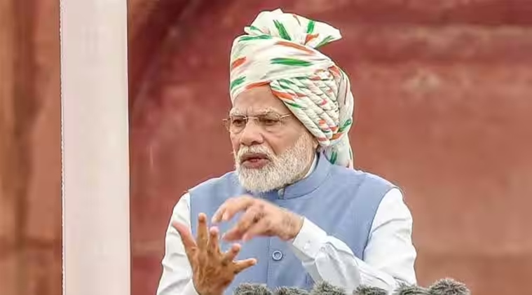 pm modi independence day turban