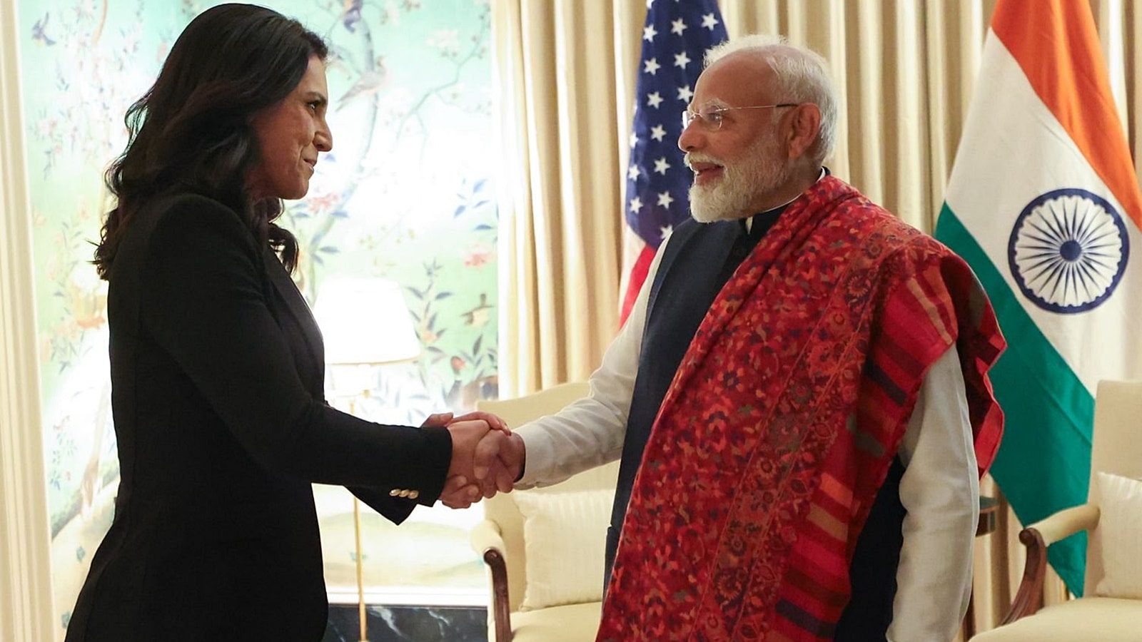 PM Modi US Visit Live News Updates: PM Modi Meets Donald Trump, US  Intelligence Chief Tulsi Gabbard | PM Modi-Donald Trump Meeting latest news  update