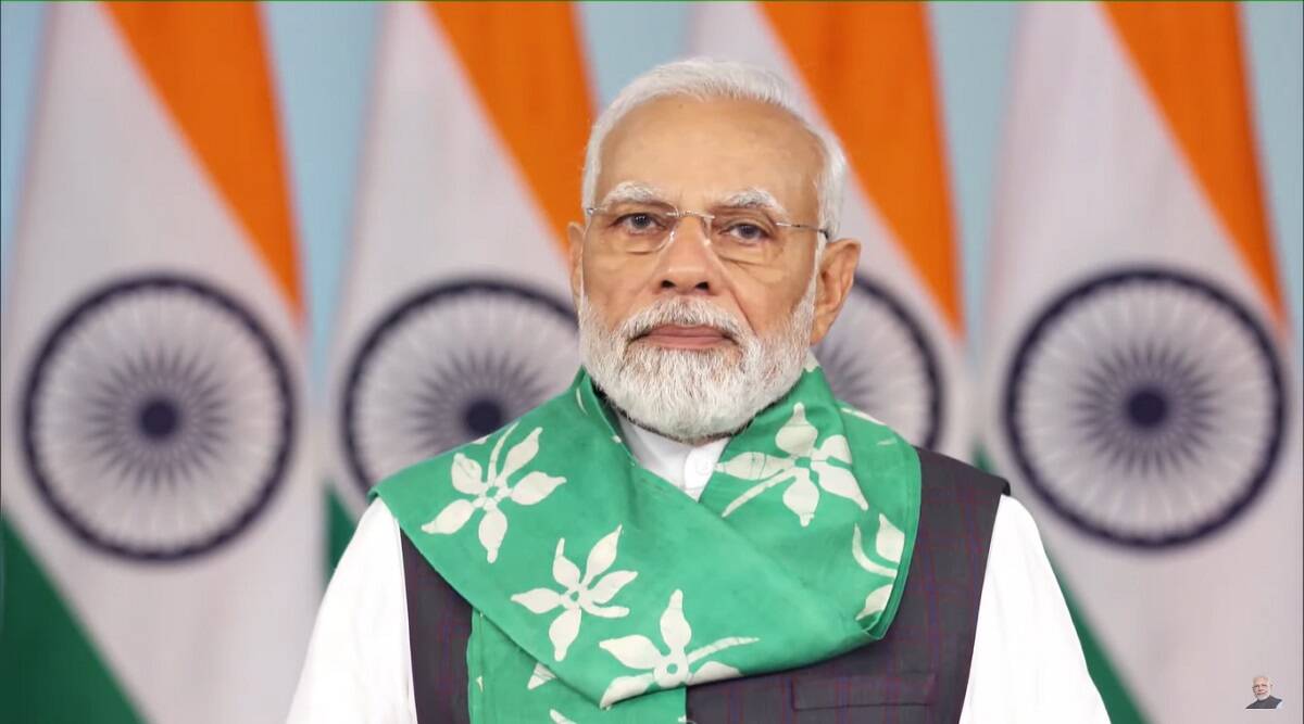 Narendra Modi, Chandrayaan-3 landing, vikram lander, Chandrayaan 3 moon mission, Chandrayaan 3 moon landing, Chandrayaan, Chandrayaan 3, ISRO, Indian Space Research Organisation (ISRO), India news, Indian express, Indian express India news, Indian express India