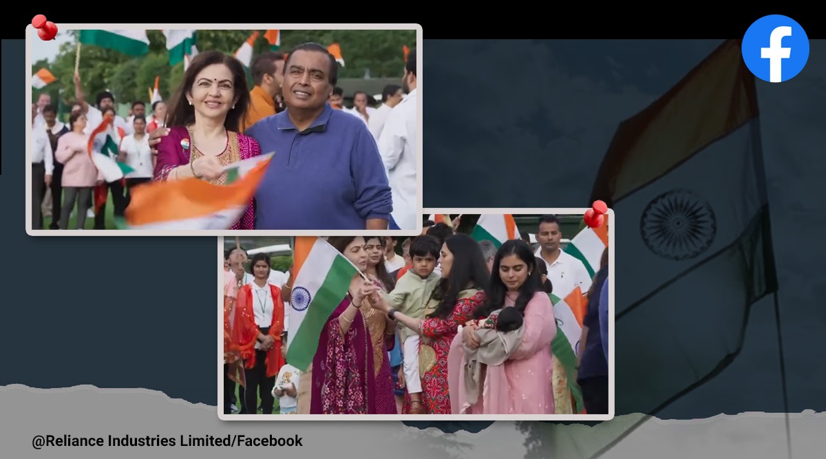 Nita Ambani X Video Fuck - Mukesh and Nita Ambani celebrate Independence Day in London with family.  Watch | Trending News - The Indian Express