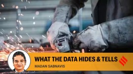 Opinion-card2_1st-Aug India GDP estimates, Indian economy, global economy, High frequency economic data, scepticism, PMIs, PMI manufacturing average, manufacturing output, indian express news