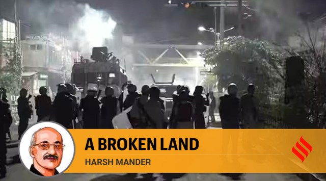 Manipur Visit, Harsh mander Manipur visit, massive daily mobilisation, Karwan e Mohabbat, kuki meteis clash, Manipur sexual assault video, manipur sexual asault video, indian express news