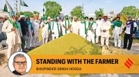 Bhupinder Singh Hooda, Minimum Support Price, MSP legal right, MSP legal guarantee,farmers protest, Swaminathan Commission, farm laws, farm laws repealed, Indian express news