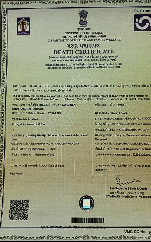 Alive and well, namesake of deceased woman gets death certificate in