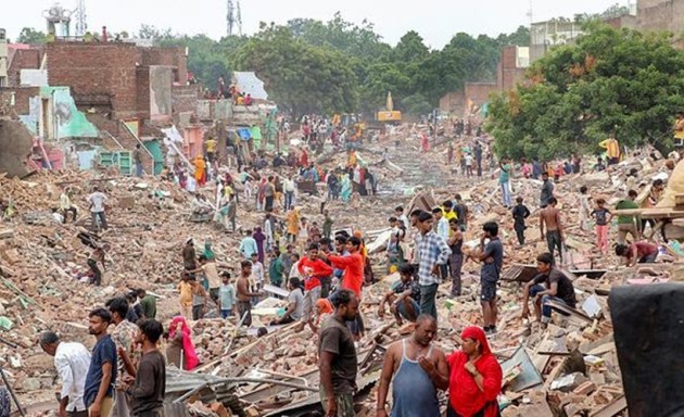 Mathura demolition drive