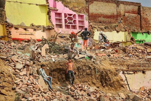 Mathura demolition drive