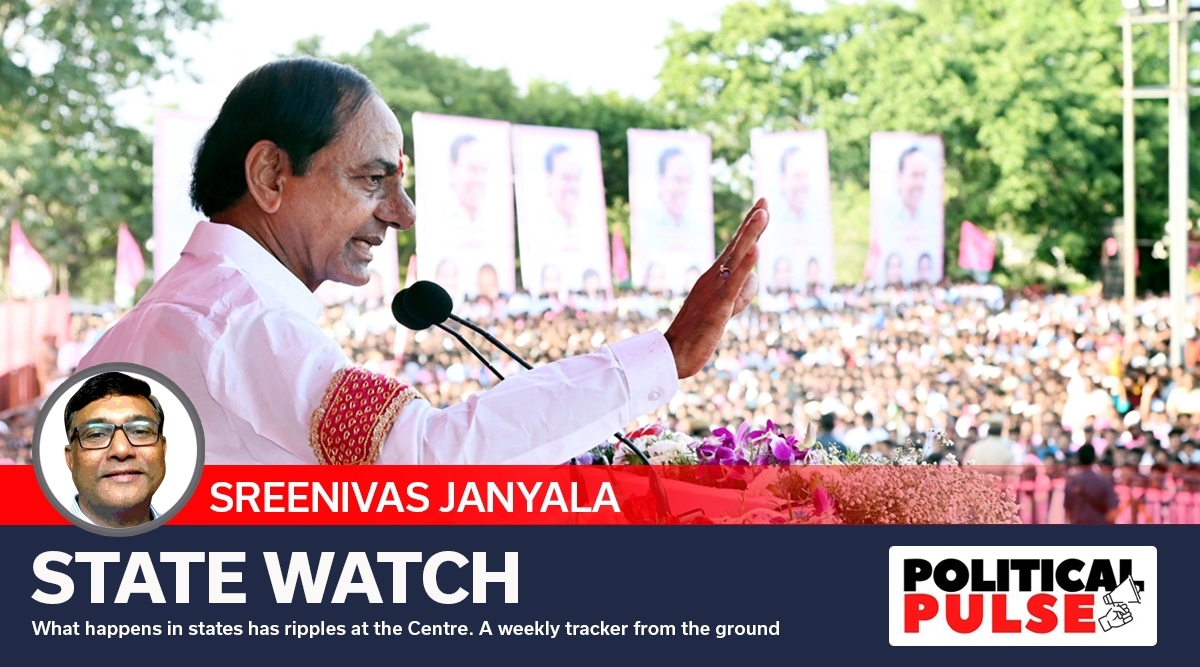 His Focus Back On Telangana, KCR On The Fringes, Missing From The Happy ...