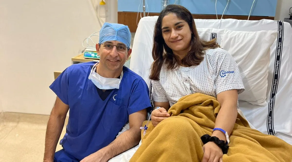 Vinesh Phogat undergoes knee surgery in Mumbai, vows to come back