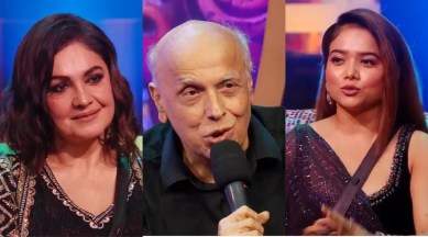 Pooja Bhatt- Mahesh Bhatt- Manisha Rani