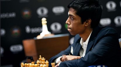17-year-old R Praggnanandhaa defeats world chess champion Magnus