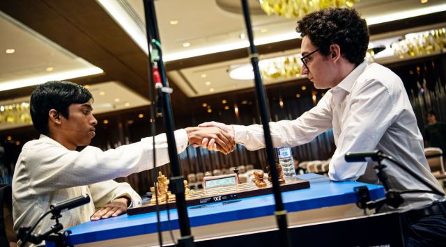 chess24.com on X: Caruana wins on demand and we will have two tiebreak  matches tomorrow! #FIDEWorldCup  / X