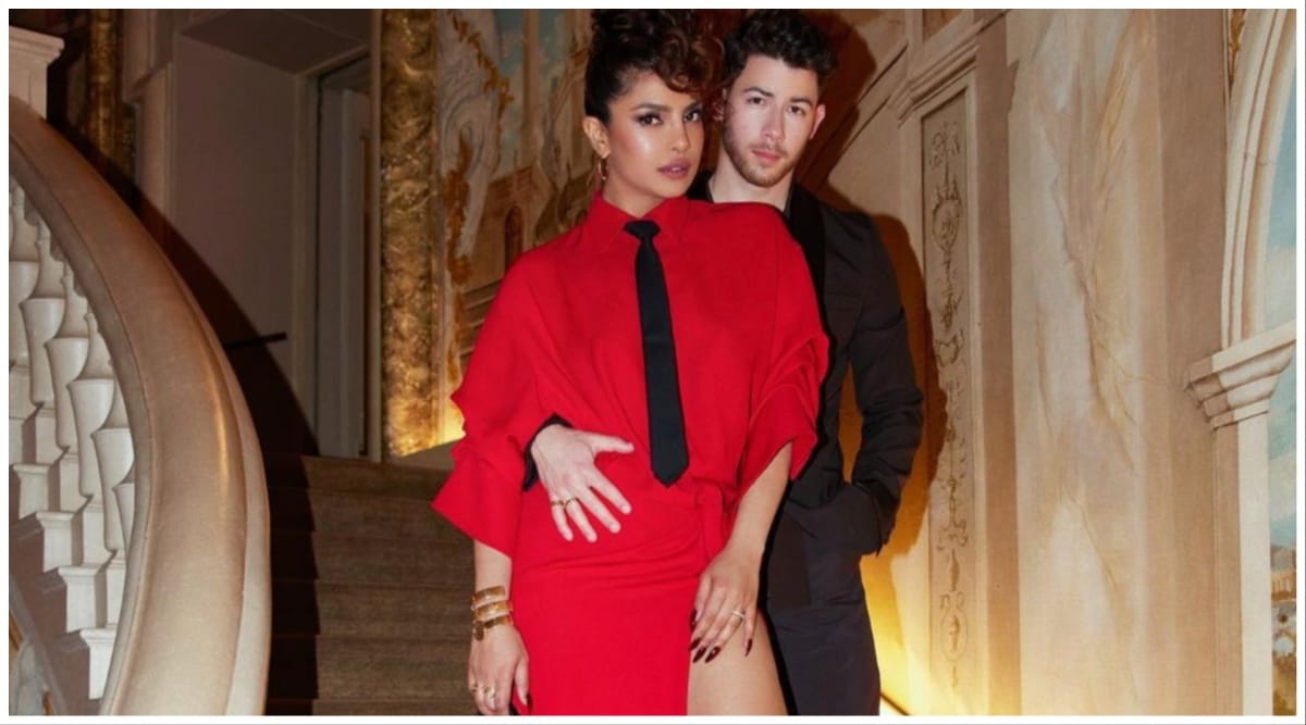 Priyanka Chopra gets emotional during opening song of husband Nick Jonas'  concert, fans say these are 'tears of joy'. Watch | Bollywood News - The  Indian Express