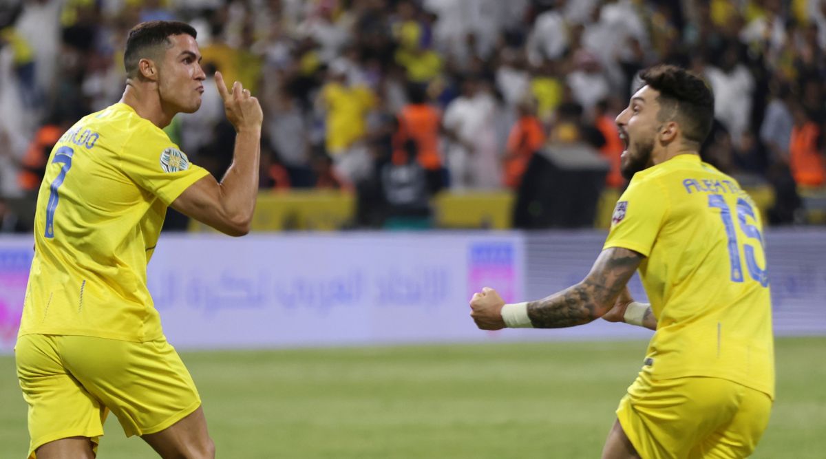 Bleacher Report Football - Al-Nassr win the Arab Club Champions Cup 🏆  Ronaldo's first trophy with the club 😏