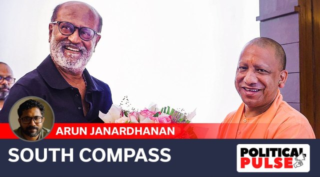 Rajinikanth meets Yogi Adityanath